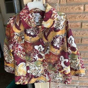 Chico’s size 2 woman’s light coat